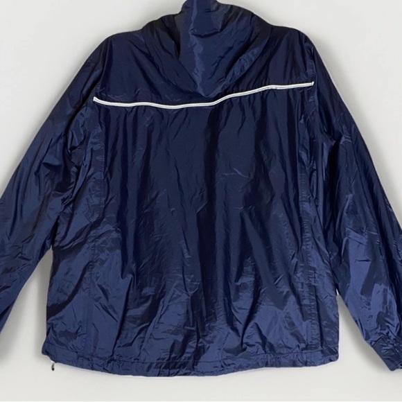 Misty Mountain Technical Lightweight Packable Rain Jacket Waterproof Sz L Hiking - Picture 2 of 11